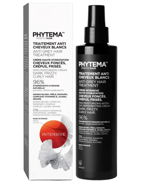 Crema intensiva contra las canas difíciles Positiv'hair - Phytéma 