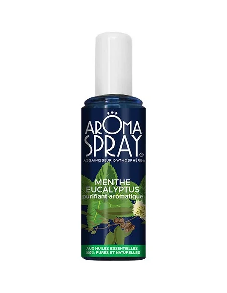 Aromaspray menta eucalipto - saneamiento con aceites esenciales Aromasspray orgánicos