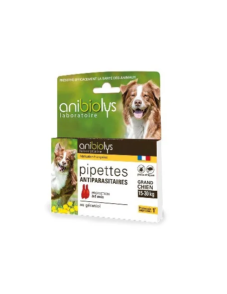 PIPETAS REPELENTES DE PLAGAS PARA PERROS GRANDES ANIBIOLYS