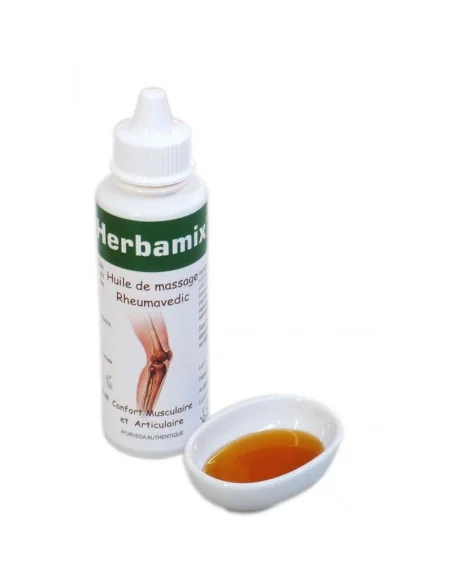 HERBAMIX - HUILE DE MASSAGE RHEUMAVEDIC HERBAMIX