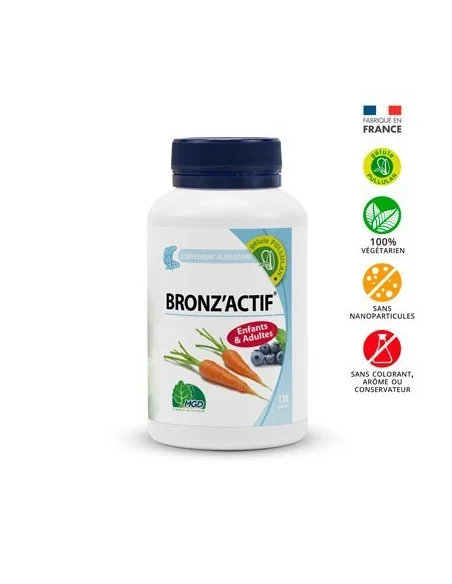Bronz'actif Preparación bronceadora MGD Nature