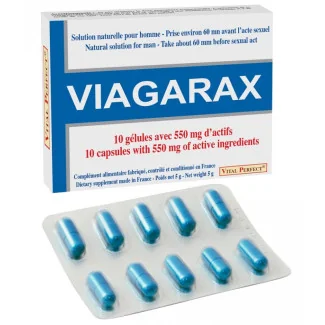 Viagarax Libido performance bien-être Homme 10 gelules Vital perfect