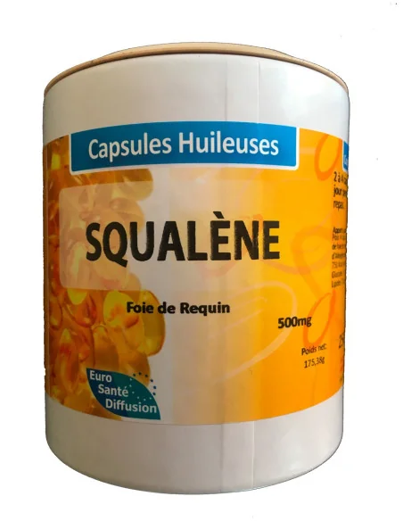 Huile de foie de requin Squalène 250caps - Immunité Défense PhytoFrance