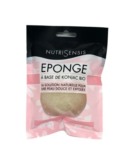 Eponge de Konjac Bio Nutrisensis
