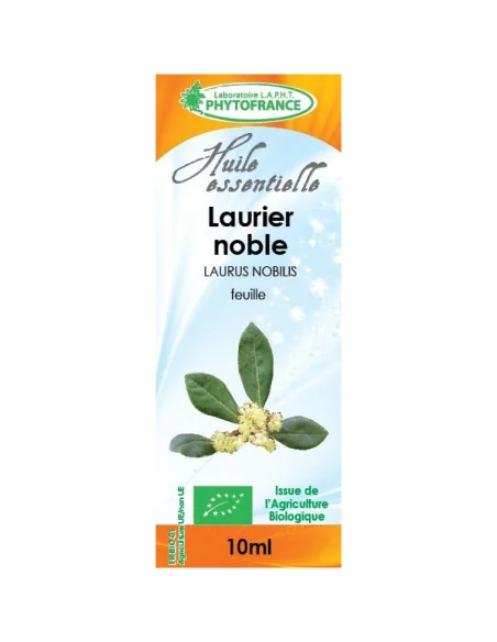 Laurier noble Huile essentielle 10ml - Aromathérapie PhytoFrance