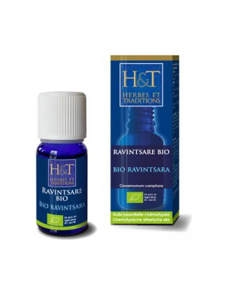 Aceite esencial orgánico de Ravintsara 10ml - Aromathérapie PhytoFrance