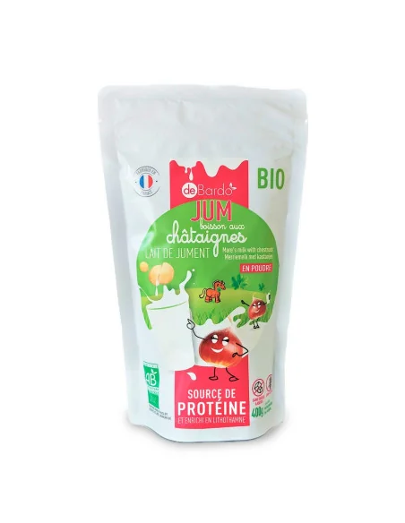 Leche de Yegua y Castañas en Polvo Bio 400g – Bardo’Jum