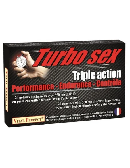 Turbo sex - Vital perfect complément alimentaire sexualité masculine