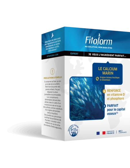 Capital osseux - Articulations CALCIUM MARIN + VIT D Fitoform