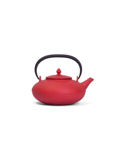 Théière en fonte Itome 0,70 L - Rouge - Les Jardins de Gaïa
