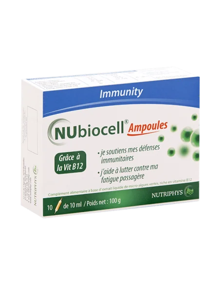 NUbiocell amploules Nutriphys